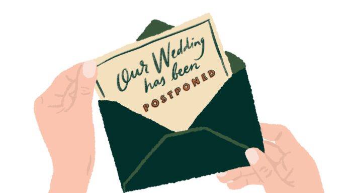 Wedding Postponement Etiquette, Advice, and Steps Wedding Postponement Etiquette, Advice, and Steps